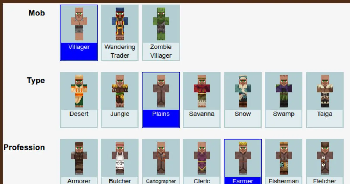 Summon Villager Generator Minecraft Gamer Geeks
