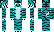 CyanSaber Minecraft Skin