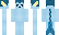 White_Vaporeon Minecraft Skin